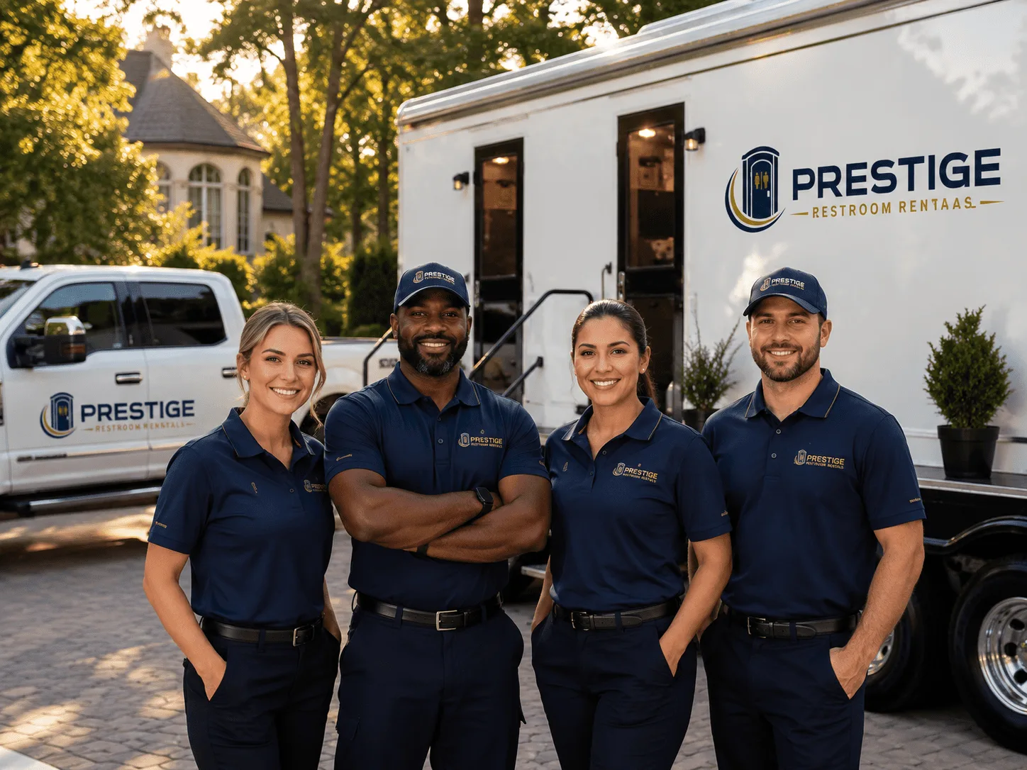 Trusted Luxury Portable Restrooms company in Oklee, MN
